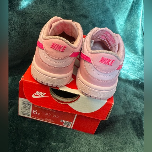 NIKE DUNK LOW TD 'TRIPLE PINK' - Picture 3 of 9